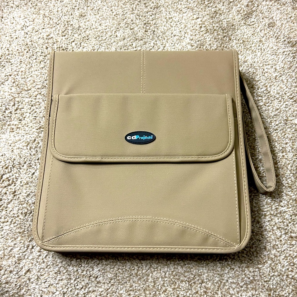 CD Projects: 104-CD/DVD Sport Organizer & Box of CD/DVD cases